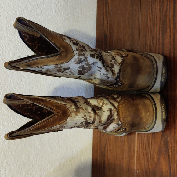 Durango Rebel Desert Camo Cowboy Boot - Picture 6 of 11